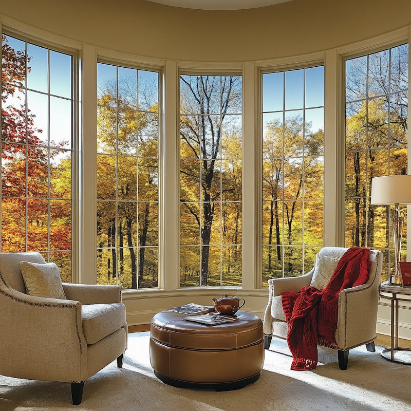 Bay and Bow Windows Transform Spaces